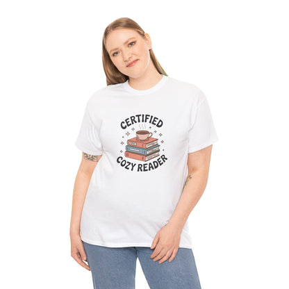 Certified Cozy Reader Tee