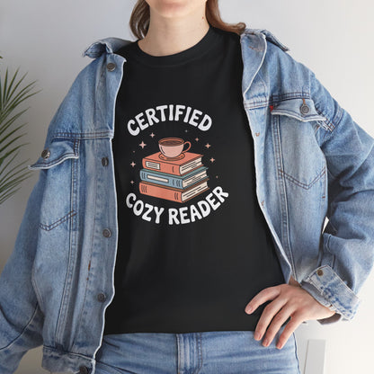 Certified Cozy Reader Tee