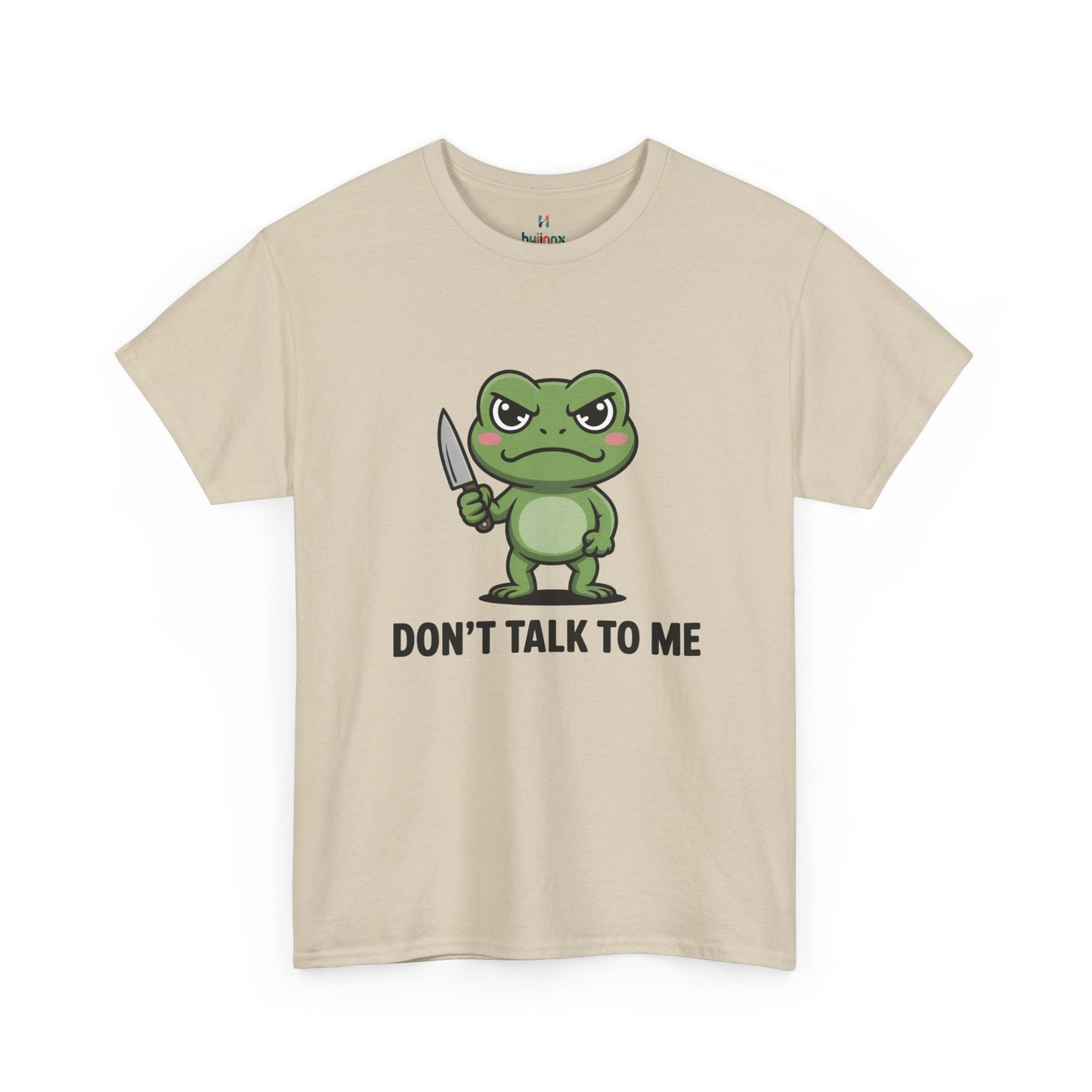 Cream Don’t Talk to Me frog meme shirt – gag gift funny graphic tee.
