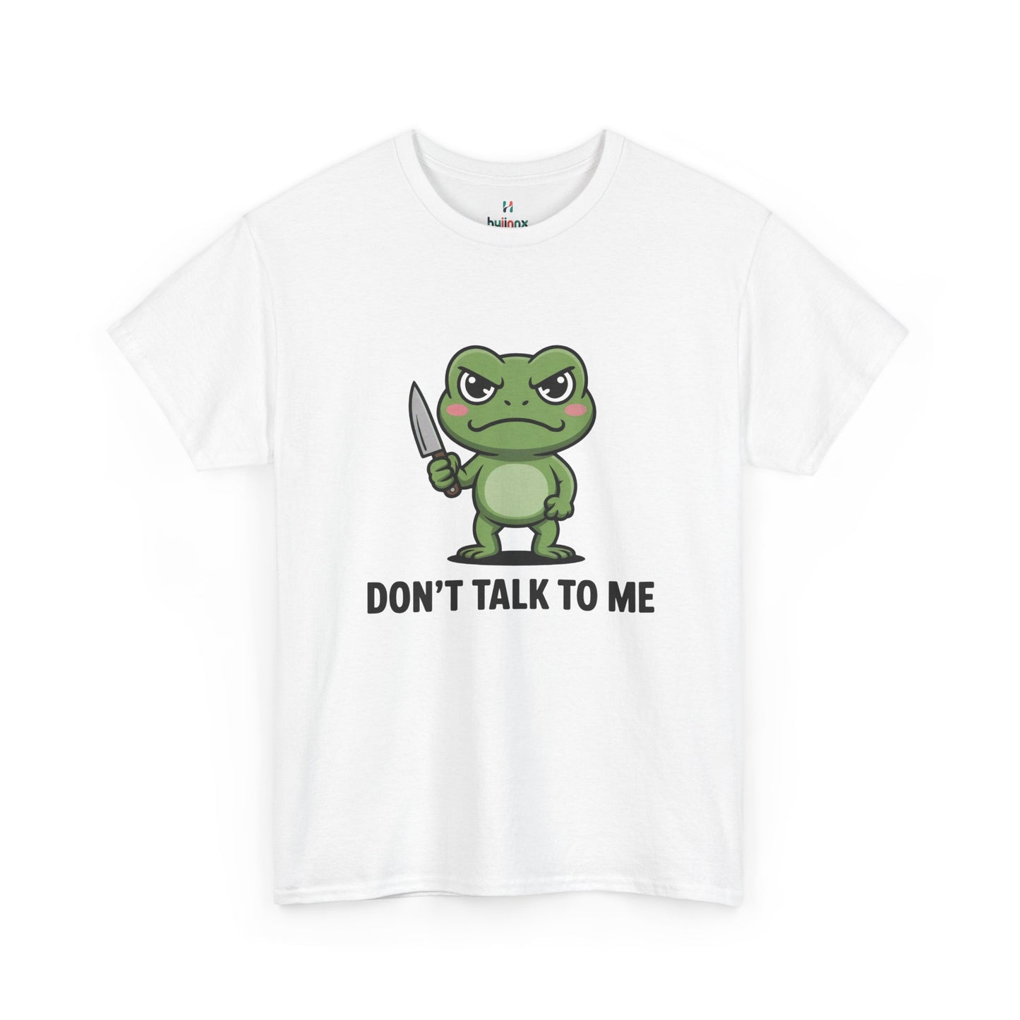 White Don’t Talk to Me frog meme t-shirt – funny meme shirt.