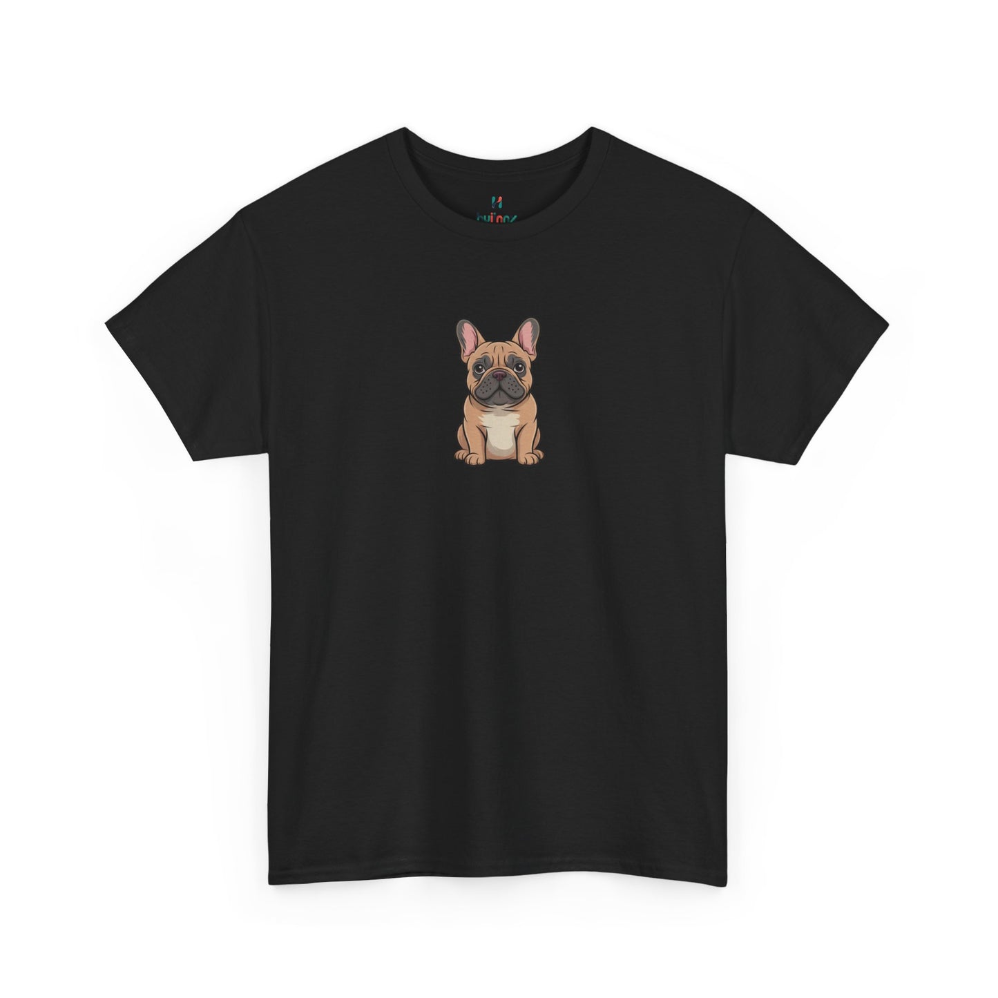 Black French Bulldog dog graphic shirt – novelty pet lover tee.