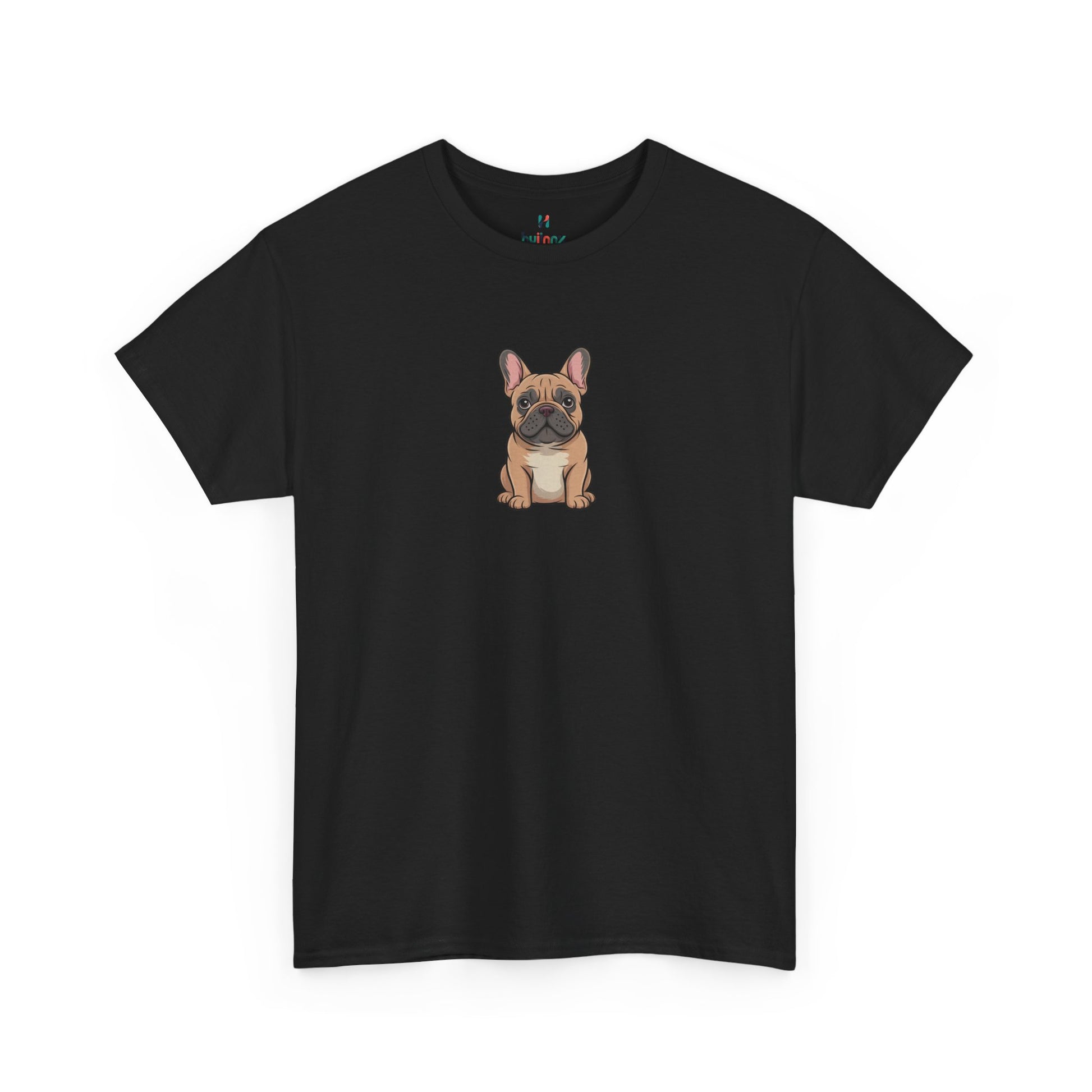 Black French Bulldog dog graphic shirt – novelty pet lover tee.