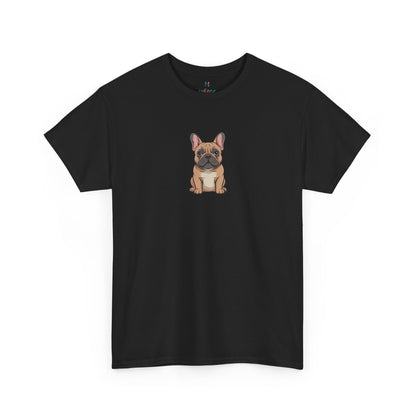 Black French Bulldog dog graphic shirt – novelty pet lover tee.