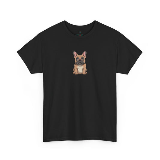 Black French Bulldog dog graphic shirt – novelty pet lover tee.
